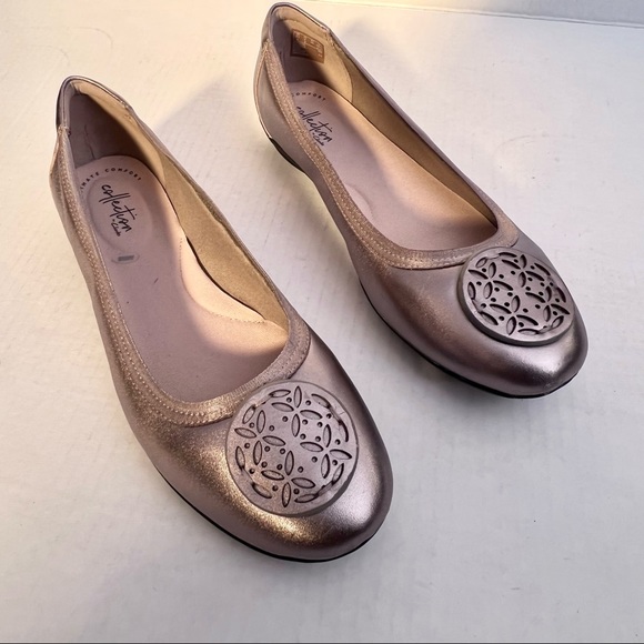 Clarks Bronze Wide Width Ultimate Comfort Collection - Picture 4 of 8